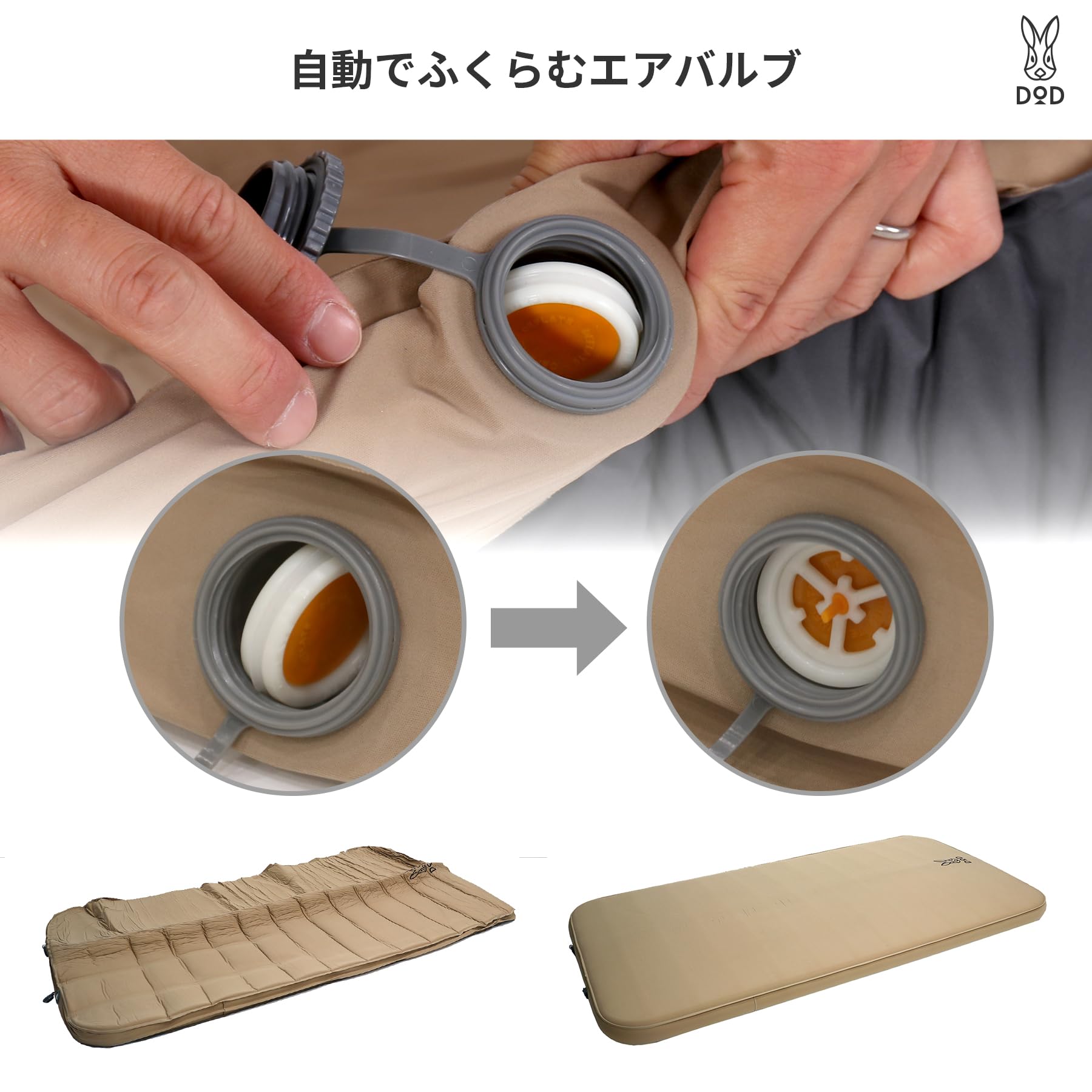 Amazon.co.jp: DOD(ディーオーディー) ソトネノキワミL（マクラ