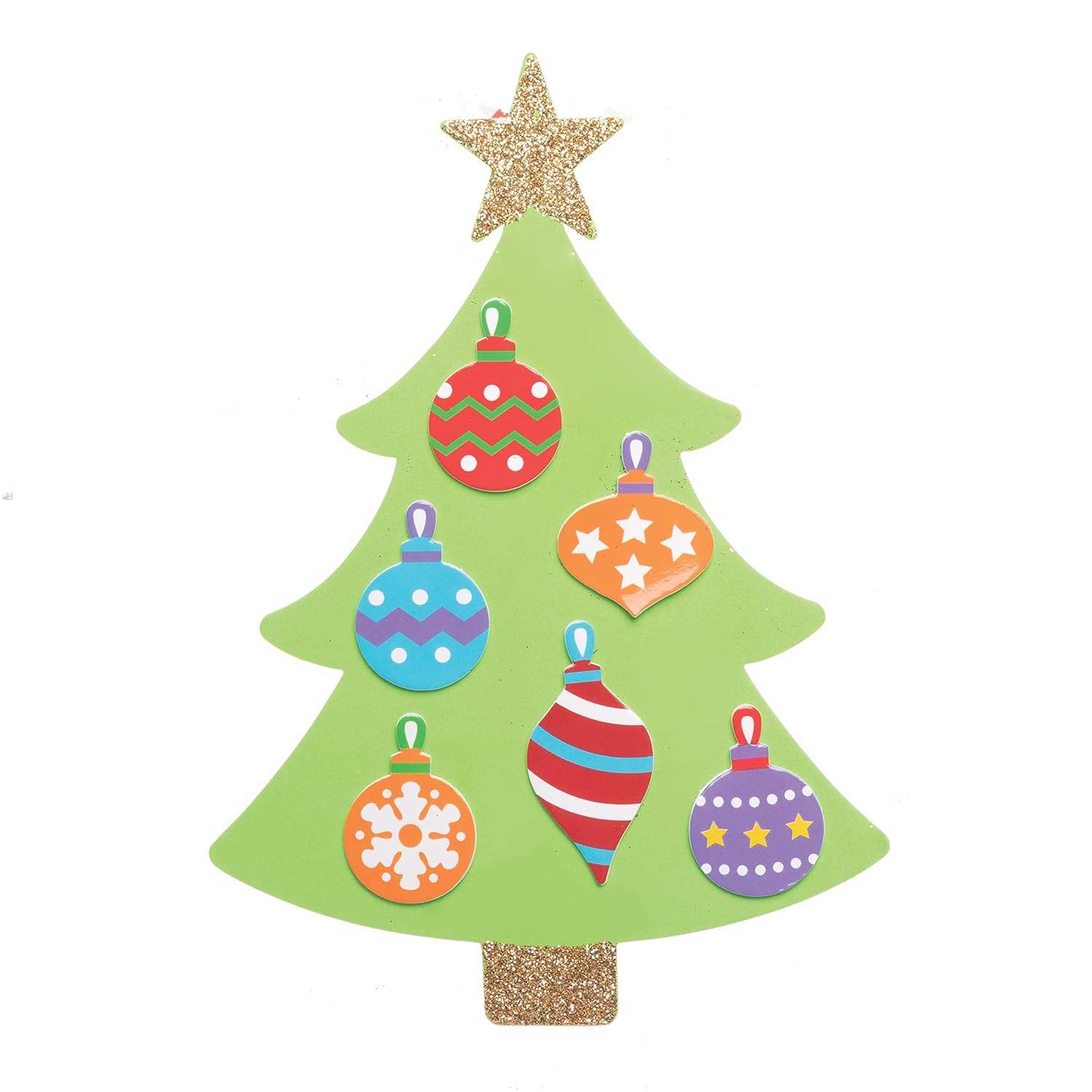 Baker Ross FC167 Christmas Wooden Bird House Kits - Pack of 2, Wood Crafts to Decorate and Display, Garden Crafts for Personalized Arts and Crafts Projects, Make Your Own for Kids