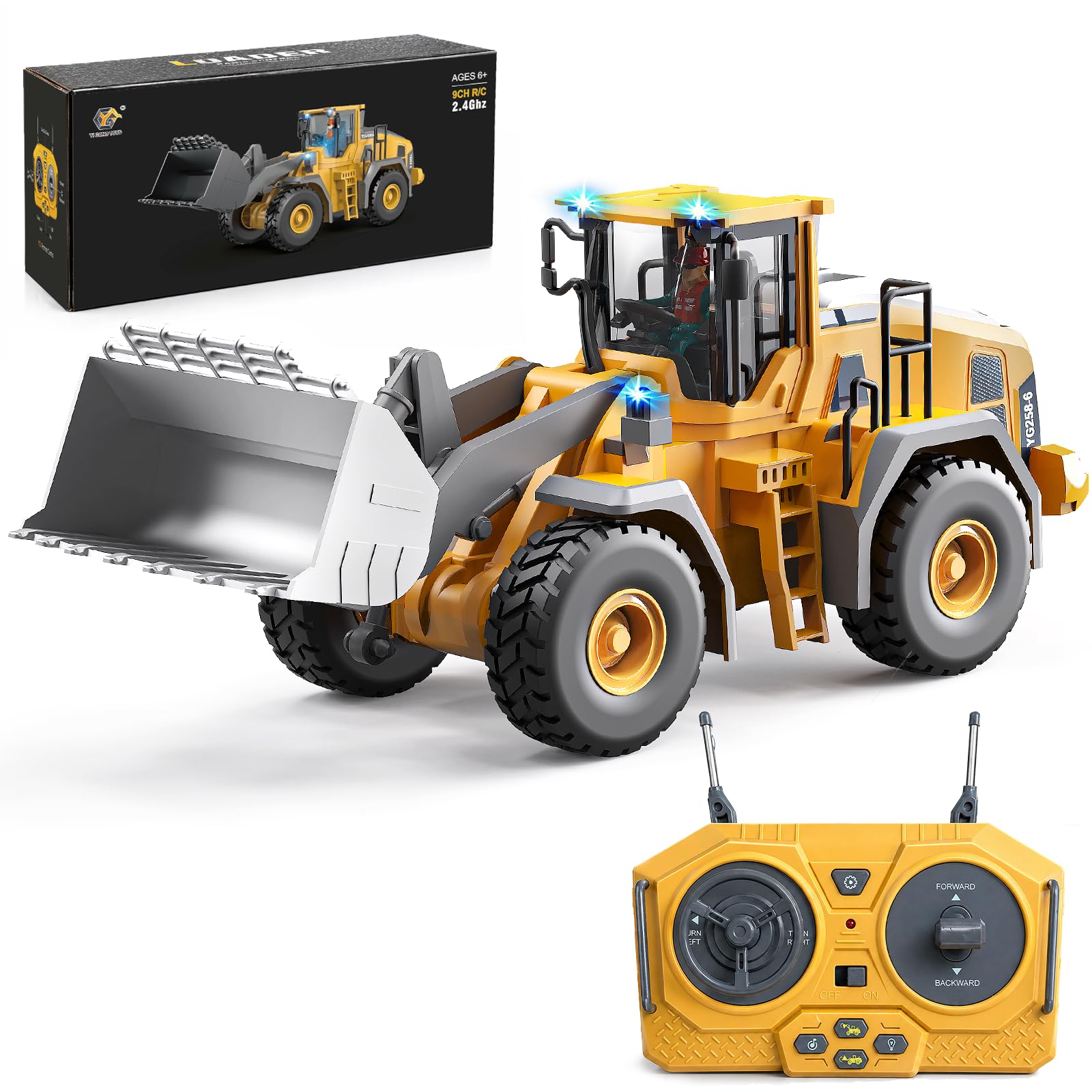 yeshin chargeur rc métal sur pneus