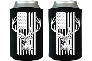 Rogue River Tactical USA Kevlar Koozie 2 Pack - Tattered Flag |...