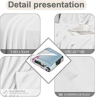 Vista 6 de Manta de mapa del mundo para hombres aventureros, adultos, manta de franela con mapa del mundo, manta de mapa del mundo antiguo vintage para sofá