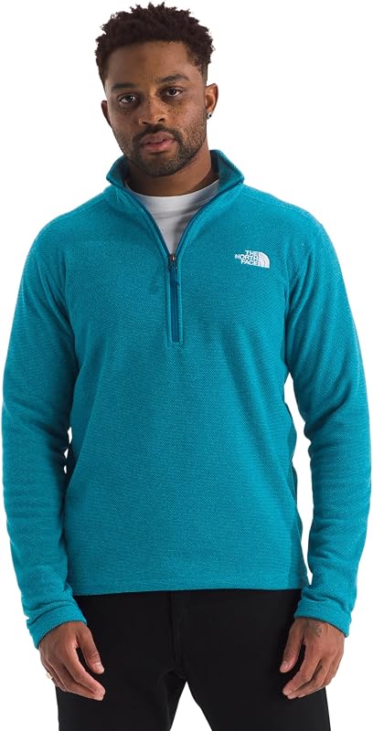 Men's Textured Cap Rock Quarter Zip Pullover - 1/4 Zip Fleece Jacket with a Classic Fit & Embroidered Logo