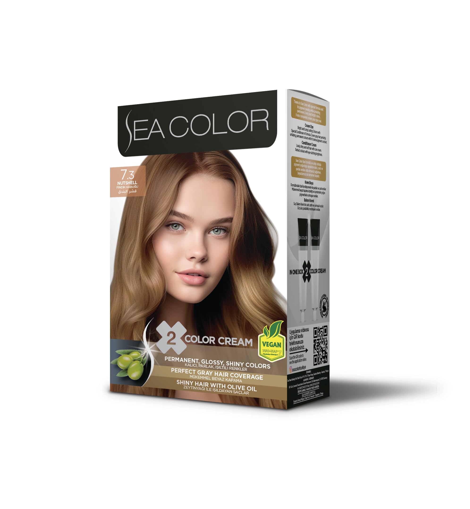 SEA COLOR 7.3 Fındık Kabuğu Set Boya