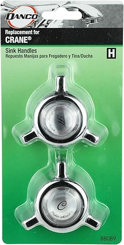Miniatura 6 de Danco 88089 Mangos calientesfríos para grifos de grúa, cromados