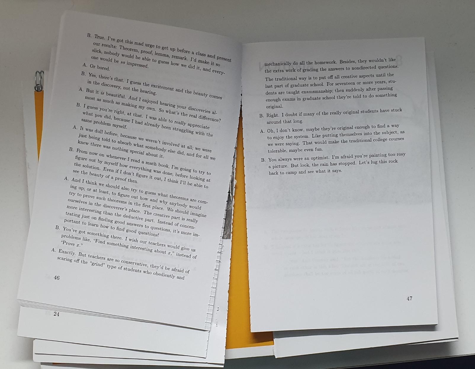 Great simple book but...