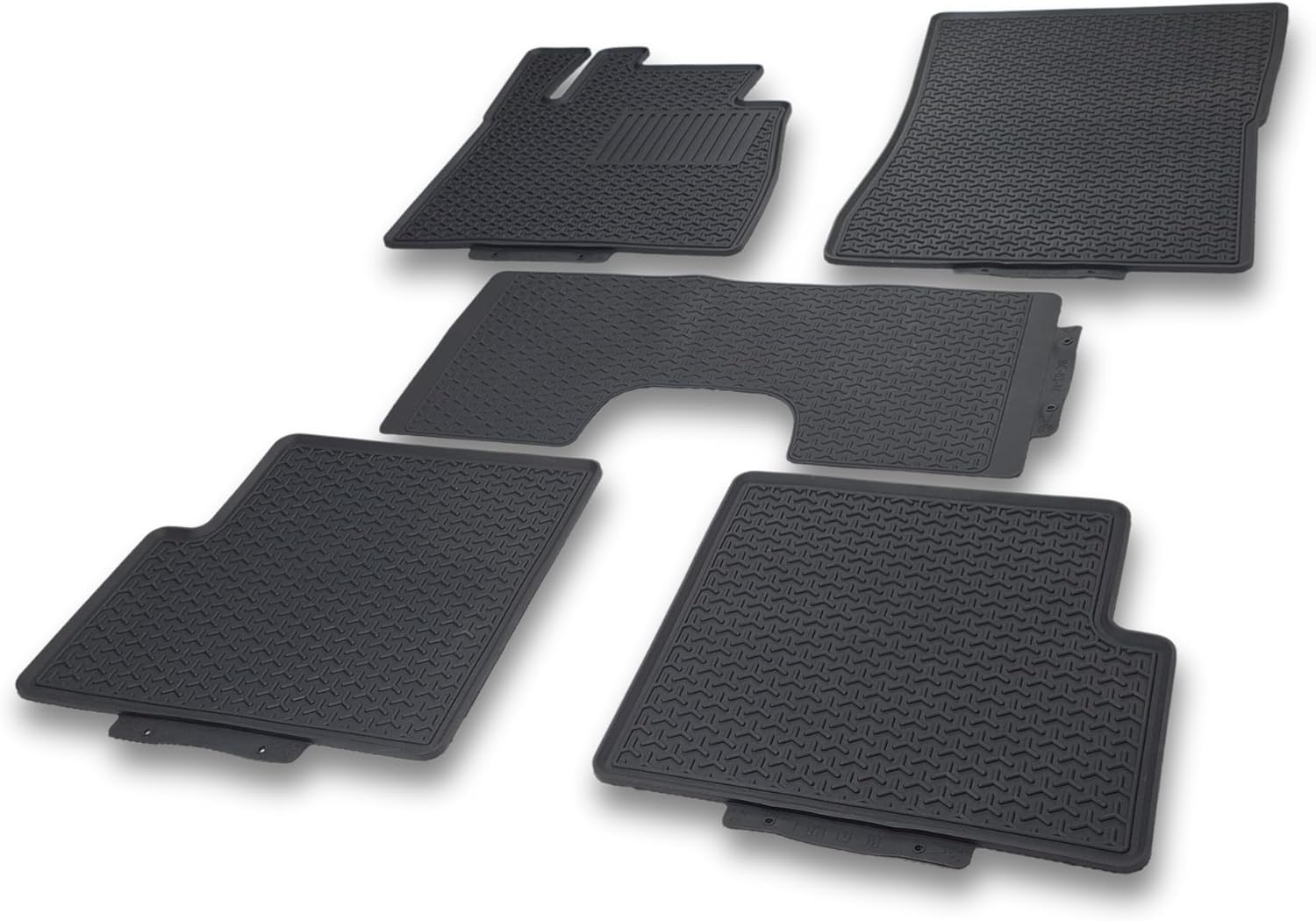 for Mercedes Benz G Class Wagon 1990-2018 Floor Mats G320 G500 G550 G63AMG All Weather Rubber Set Black Anti-Slip
