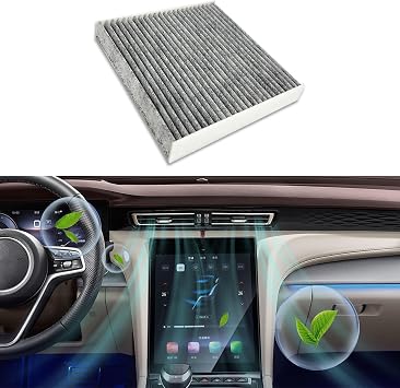 Car Fresh Breeze Air Filter Replacement for Car Passenger, Premium Cabin Air Filter with Activated Carbon, Auto Compartment Air Filters Fit for Acura, Civic, CR-V, Odyssey, CSX, Replaces CF10134
