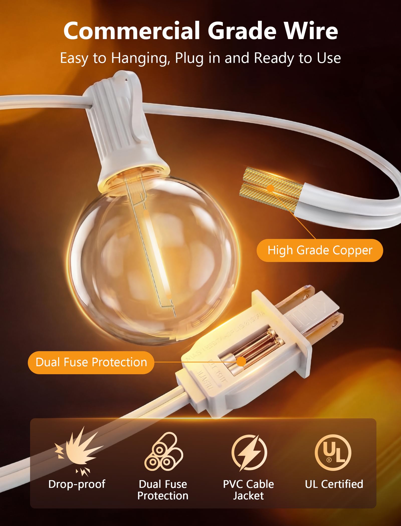 Luci Solari Esterno,Catena Luminosa Solare Stringa Luci Led