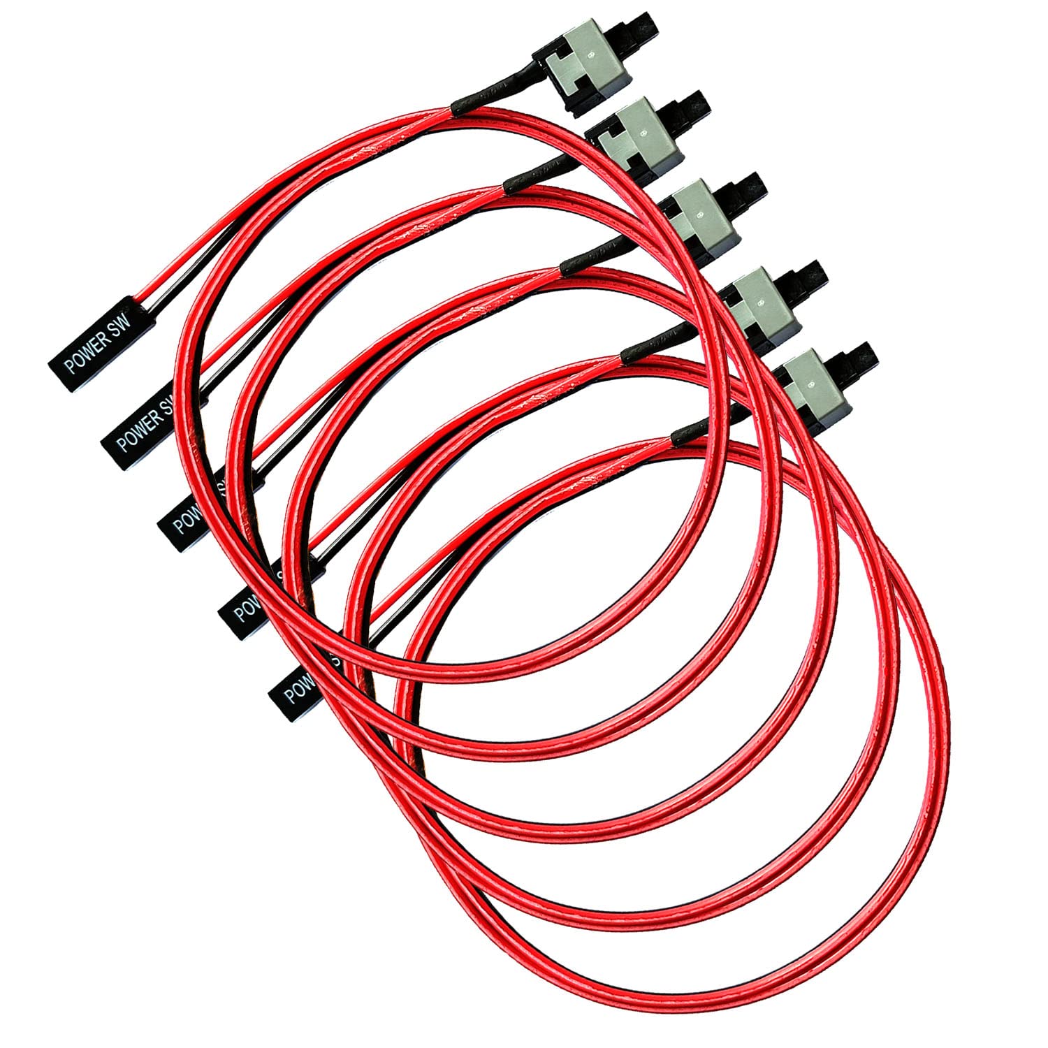 ZONERY 2-Pin ATX Computer Power Switch with On/Off Push Button for PC Desktop Wire 45cm (PACK OF 5) (B0BTQ43H8W) Amazon Price History, Amazon Price Tracker