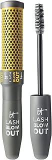 IT Cosmetics Máscara de pestañas Blowout, color negro, eleva, voluminiza y separa las pestañas, varita única desarrollada ...
