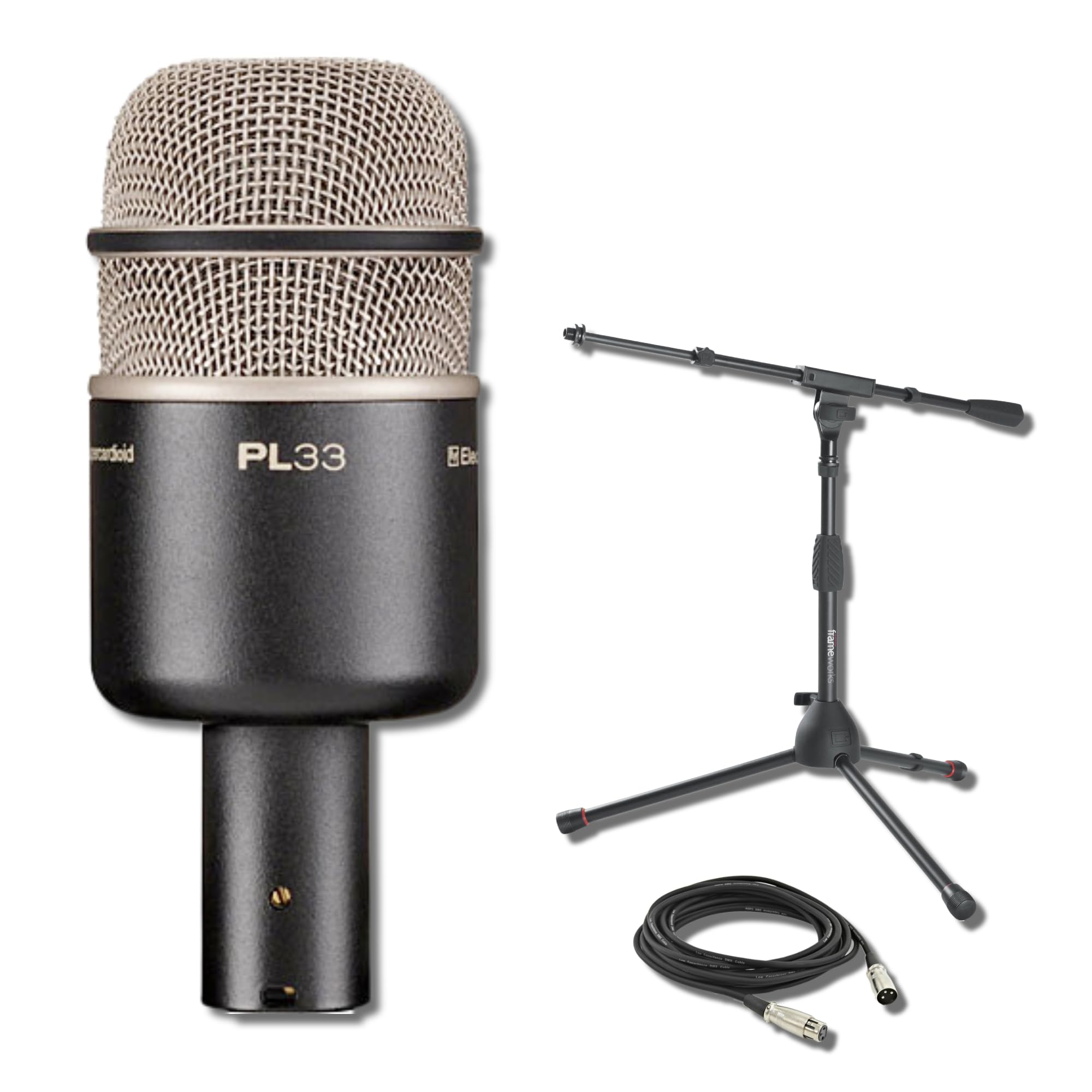 Amazon.com: Electro-Voice PL33 Dynamic Kick Drum Microphone with