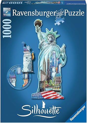 Miniatura 2 de Rompecabezas con forma de estatua de la libertad de 1000 unidades