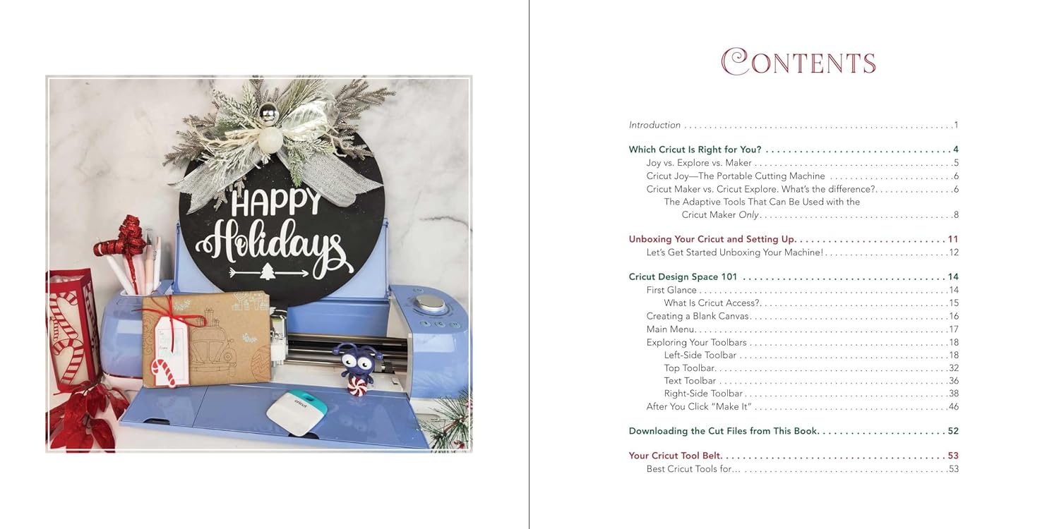 Unofficial Book of Christmas Cricut Crafts: Customized Holiday Decor, Gift Tags, Matching Pajamas, Mugs, and More! (Cricut Books) image 4