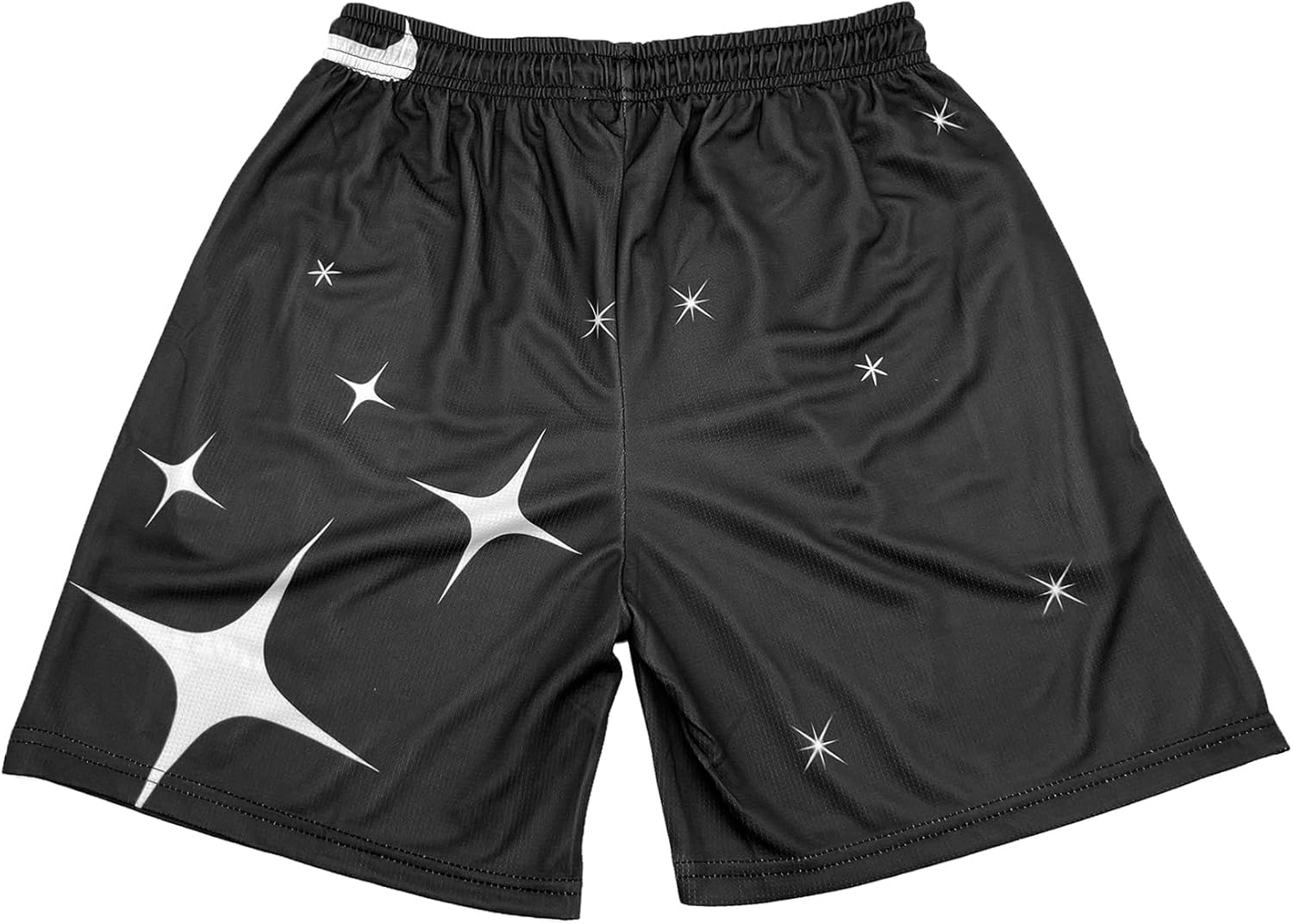 DIOTSR Mens Retro Casual Graphic Shorts Elastic Waistband Streetwear Athletic Basketball Running Active Shorts - Image 4