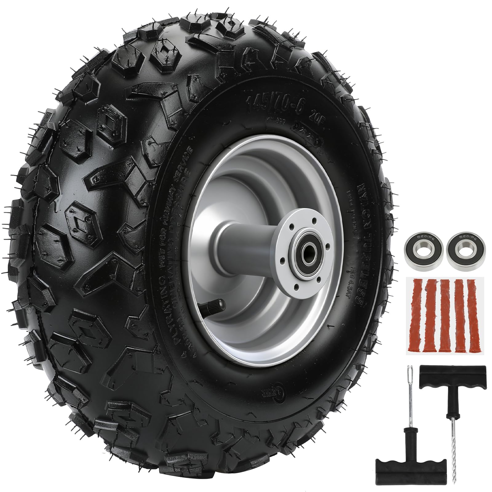 Mini Bike 145/70-6 Tire Replacement for Coleman CT100U CC100X GMB100