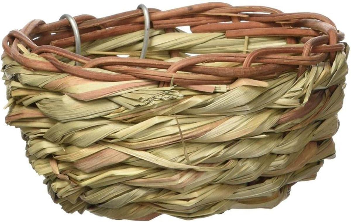 Prevue Pet Products BPV1153 Bamboo Canary Bird Twig Nest, 3-Inch