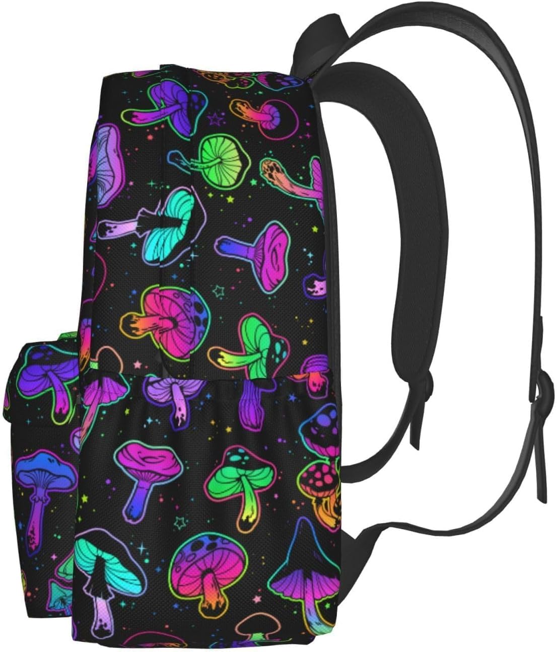 Gothic Mushroom Backpack Bookbag Laptop Backpacks Multipurpose Daypack for Boys Girls School Men Women Travel Hiking