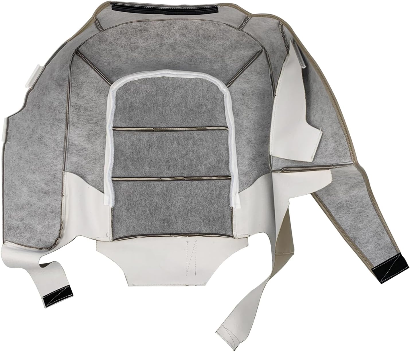 Leather Car Seat Cover, Front Seat Covers for Cars, Driver/Passenger Side Seat Covers, Tan Carseat Cover Compatible with Ford Expedition 2003-2006