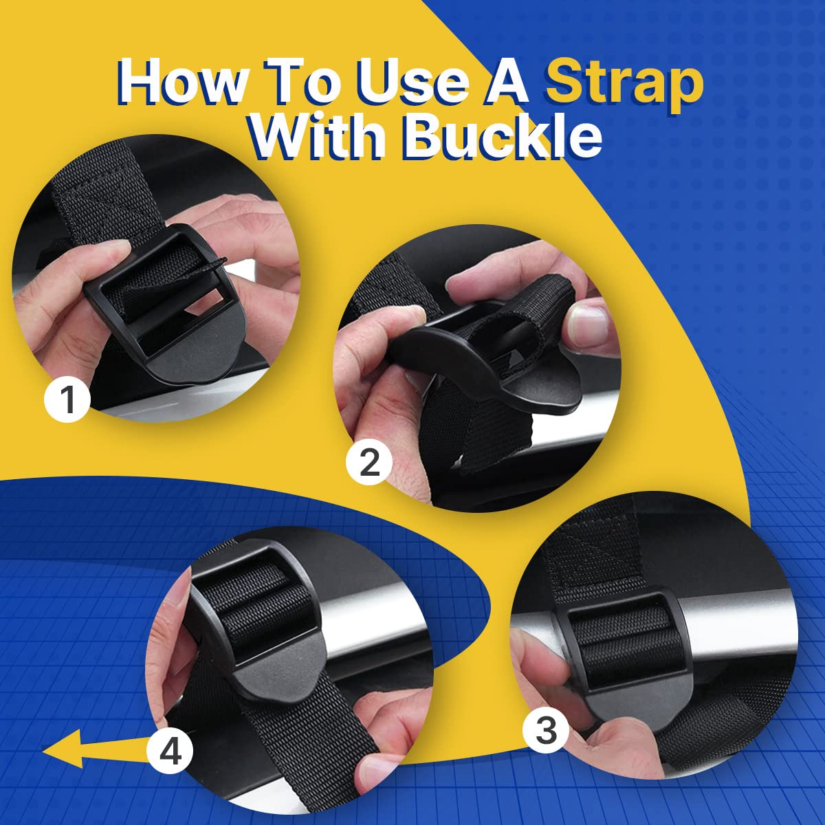 KING BIRD 20 Cubic Feet Car Roof Bag,700D PVC Waterproof Rooftop Cargo