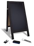 Better Office Products Magnetic A-Frame Chalkboard Sign, Extra Large 20