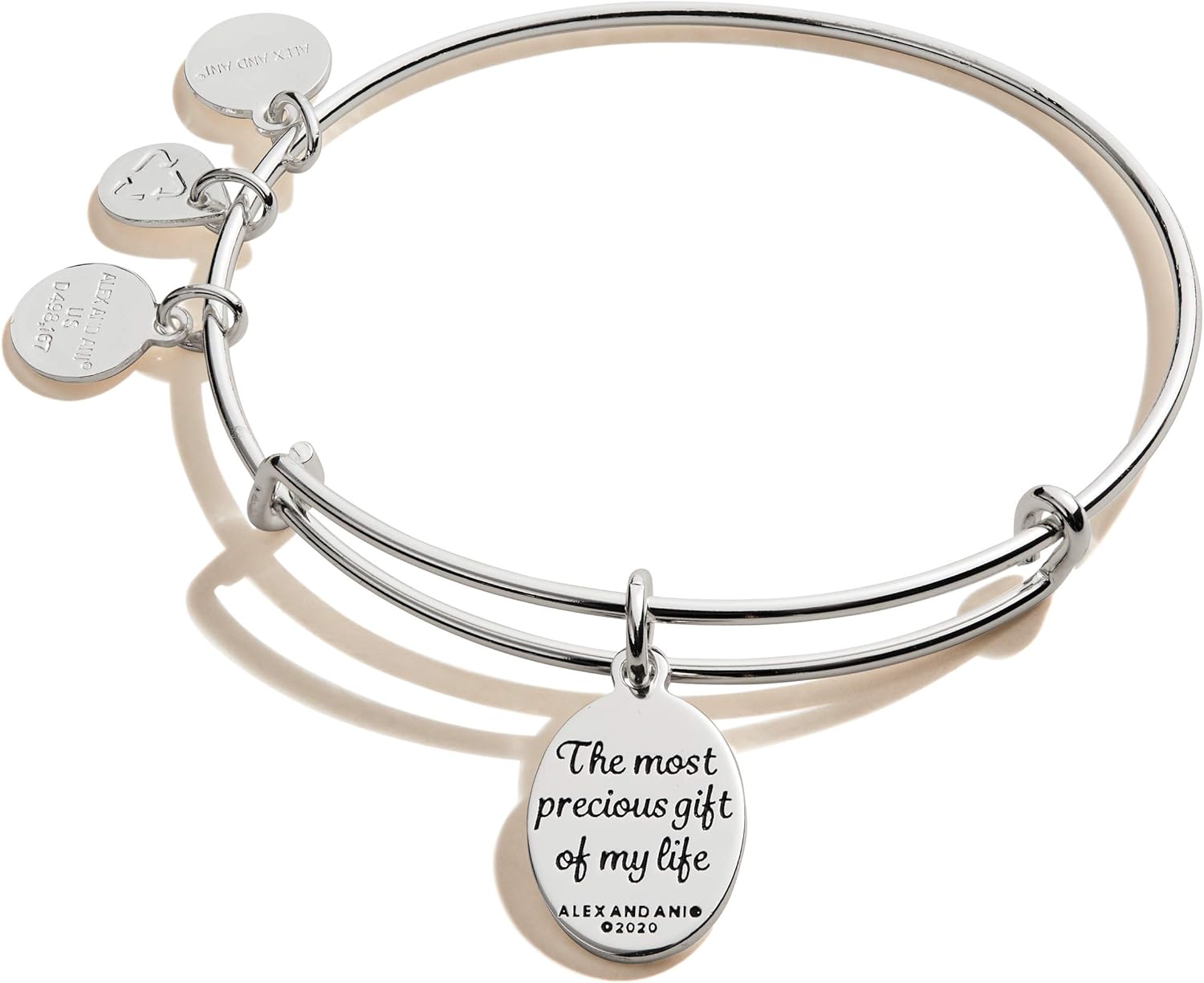 Alex and Ani Daughter Charm Bangle - Image 2