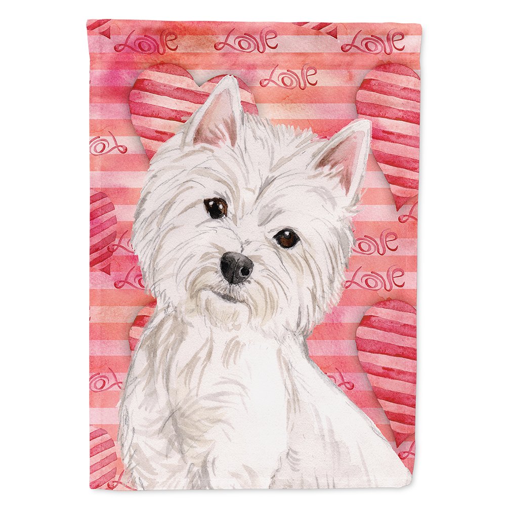 Drapeau Westie de maison grand format extérieur bâche décorative multicolore BB9464CHF