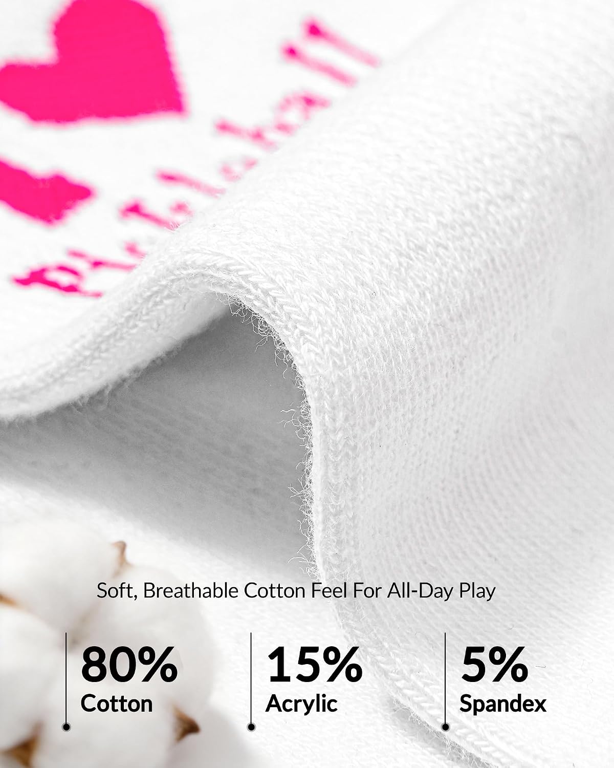 Jeasona Womens Athletic Socks Golf Tennis Pickleball Socks Gifts for Women Funny Cotton Socks Pickle Ball Lovers