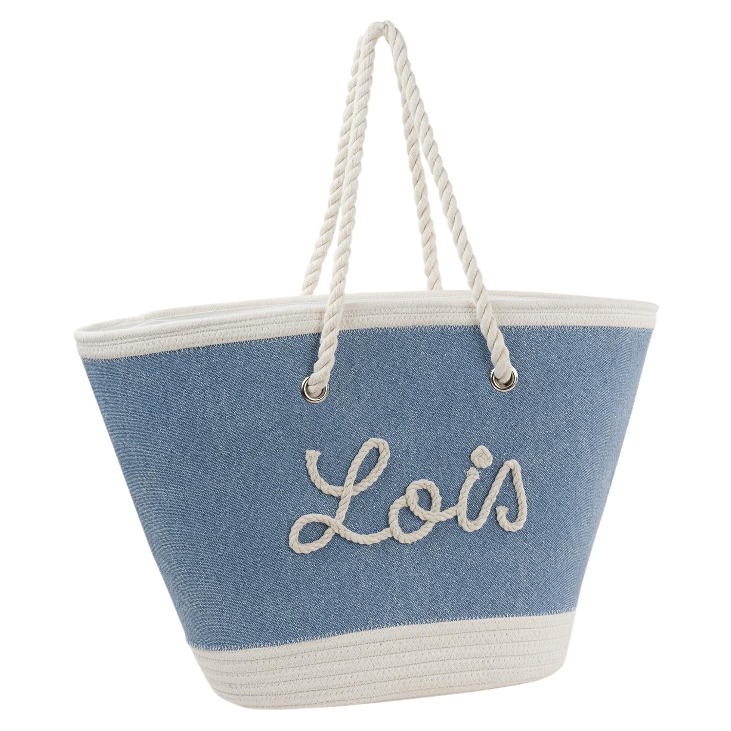 Lois Bolsa Playa - Bolsas de Playa Grandes - Bolsas de Playa de Marca - Bolsa de Playa con Cemallera - Bolso de Playa de Moda 601805