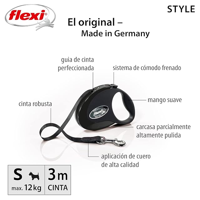 Foto 2 de 8 de Style S Cinta 3 m (Grey/Black)