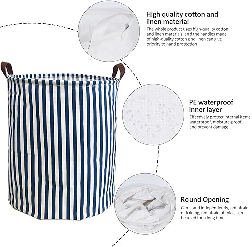 Miniatura 52 de Cesta plegable para ropa sucia en el dormitorio, impermeable, para baño, bolsa grande de lavandería en dormitorio universitario, guardarropa, sala