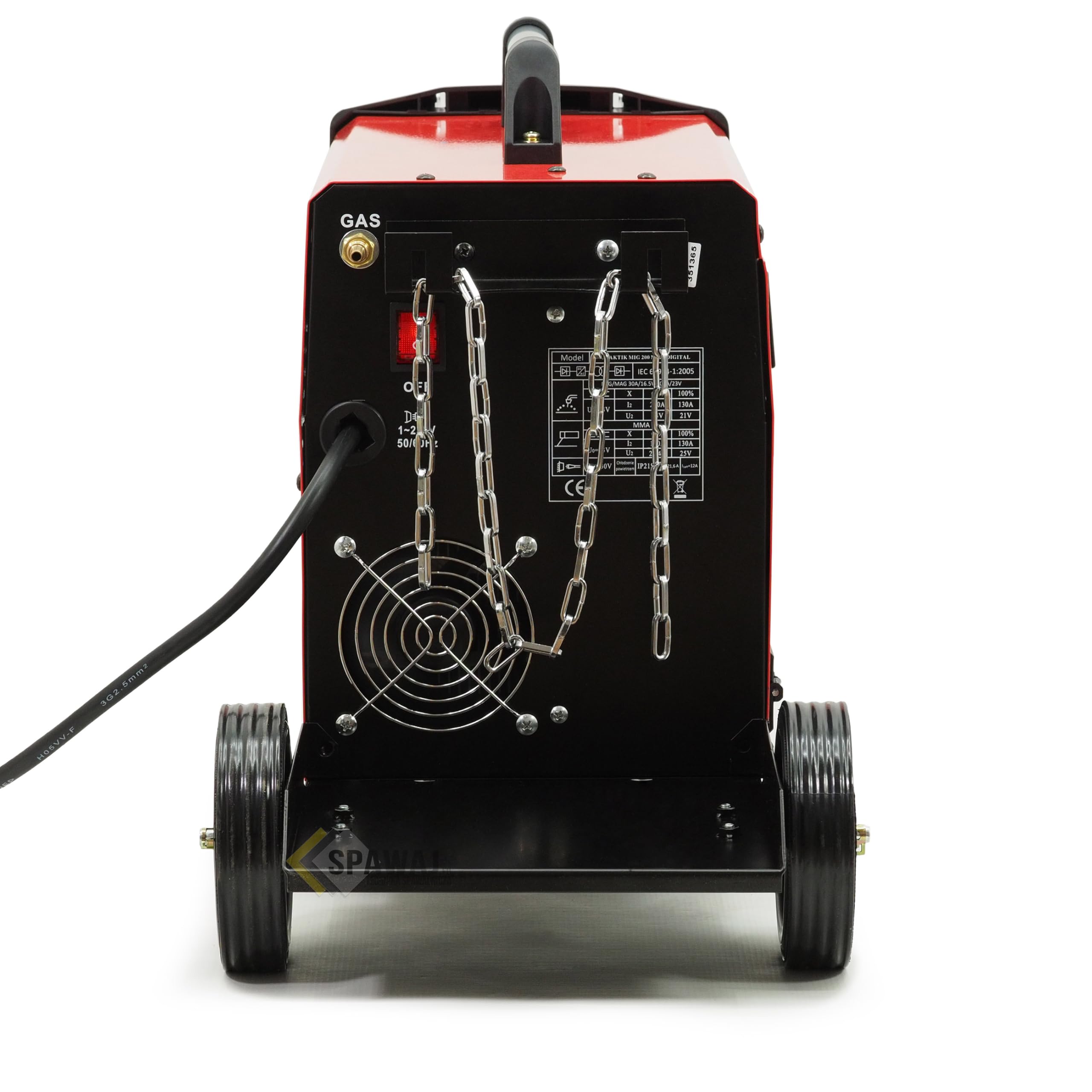 MIG MAG Schweißgerät Inverter 230V 200A, Schweißdraht 0,8mm 5kg, Gasflasche Ar/CO2, Schweißmagnet Set & Schweißschutzspray - Bestschweissen.de Ideal Praktik MIG 200