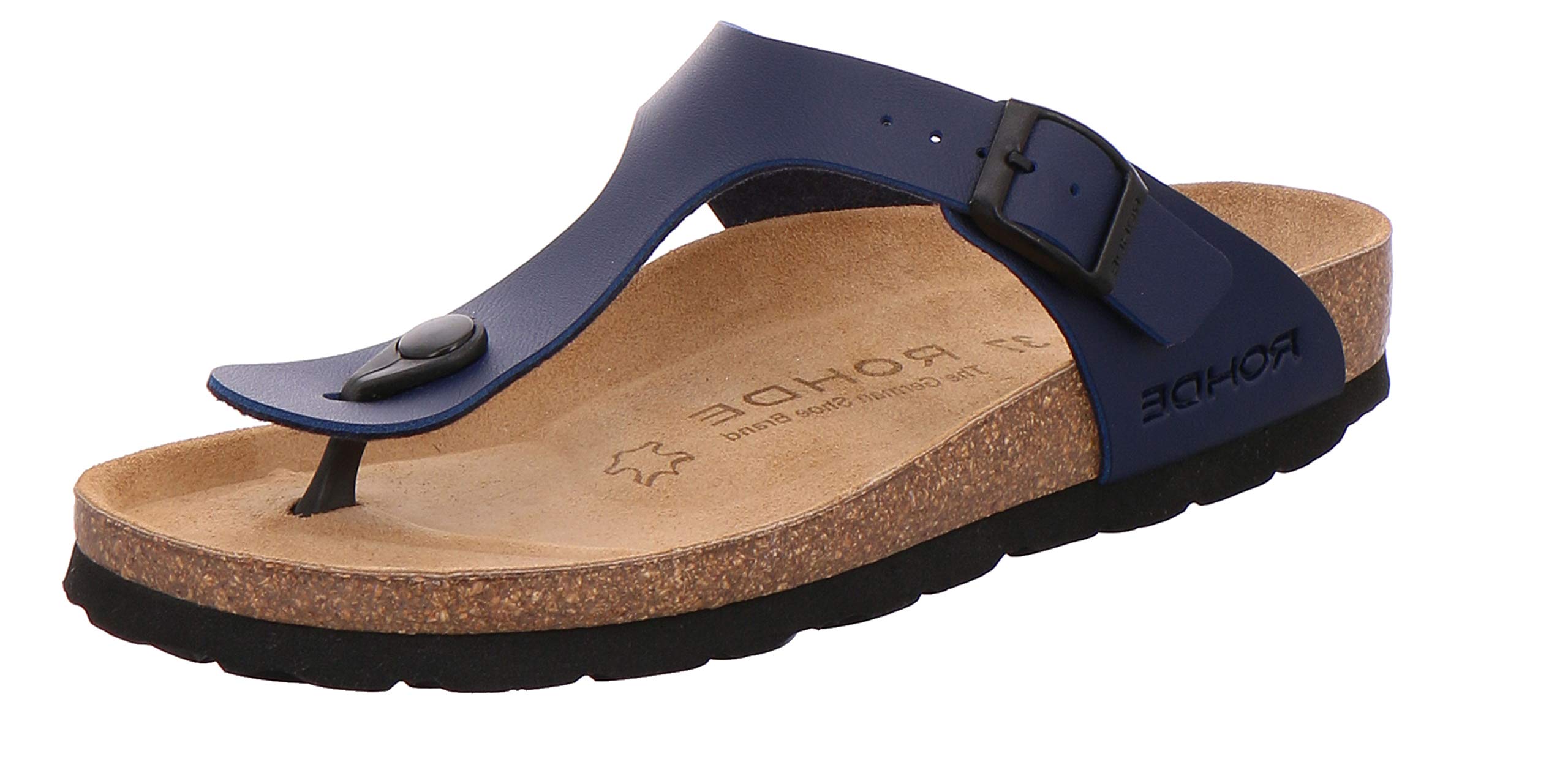 Rohde Riesa Damen Zehentrenner Schuhe 5628 56 blau