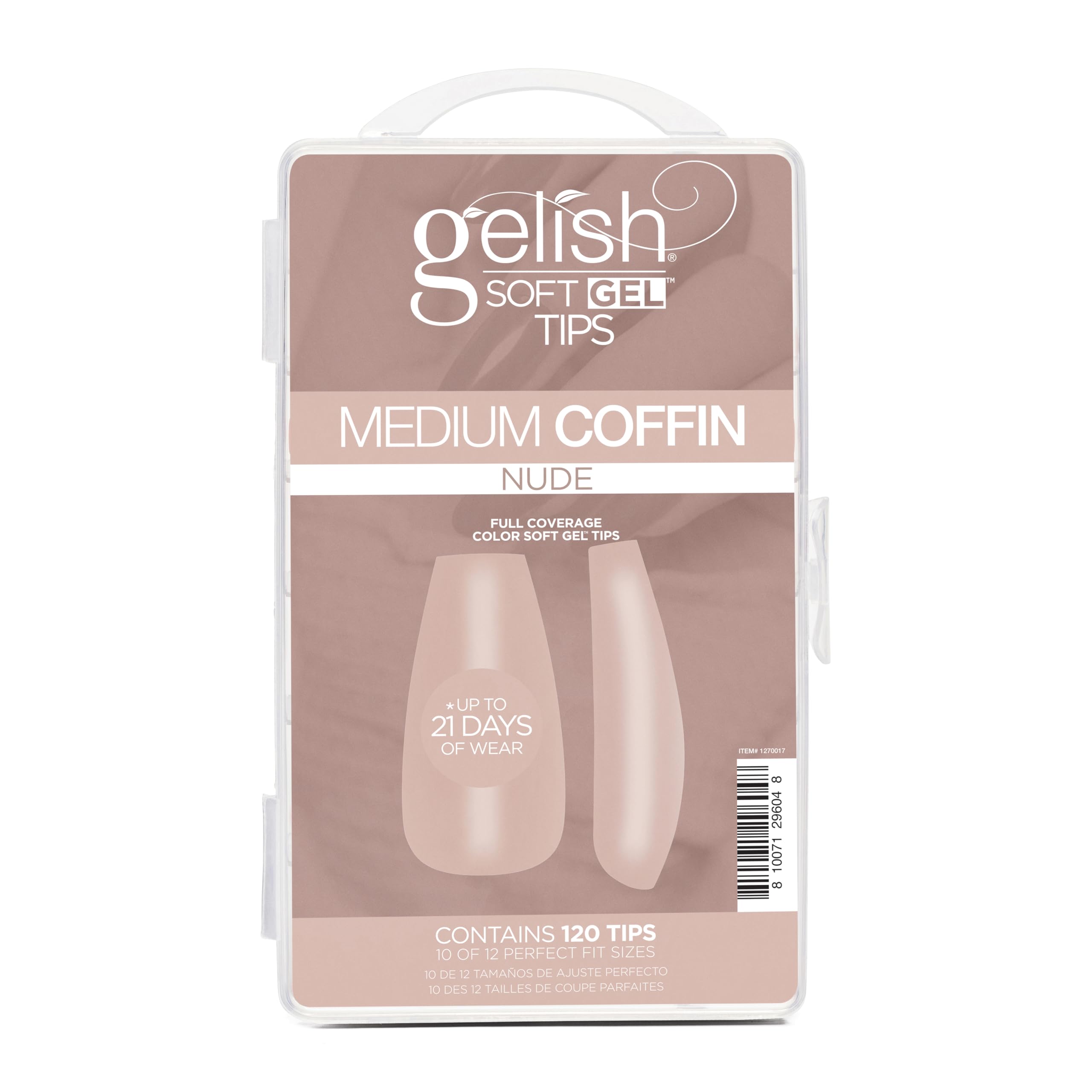 Gelish Soft Gel Tips - Press on Nails -11