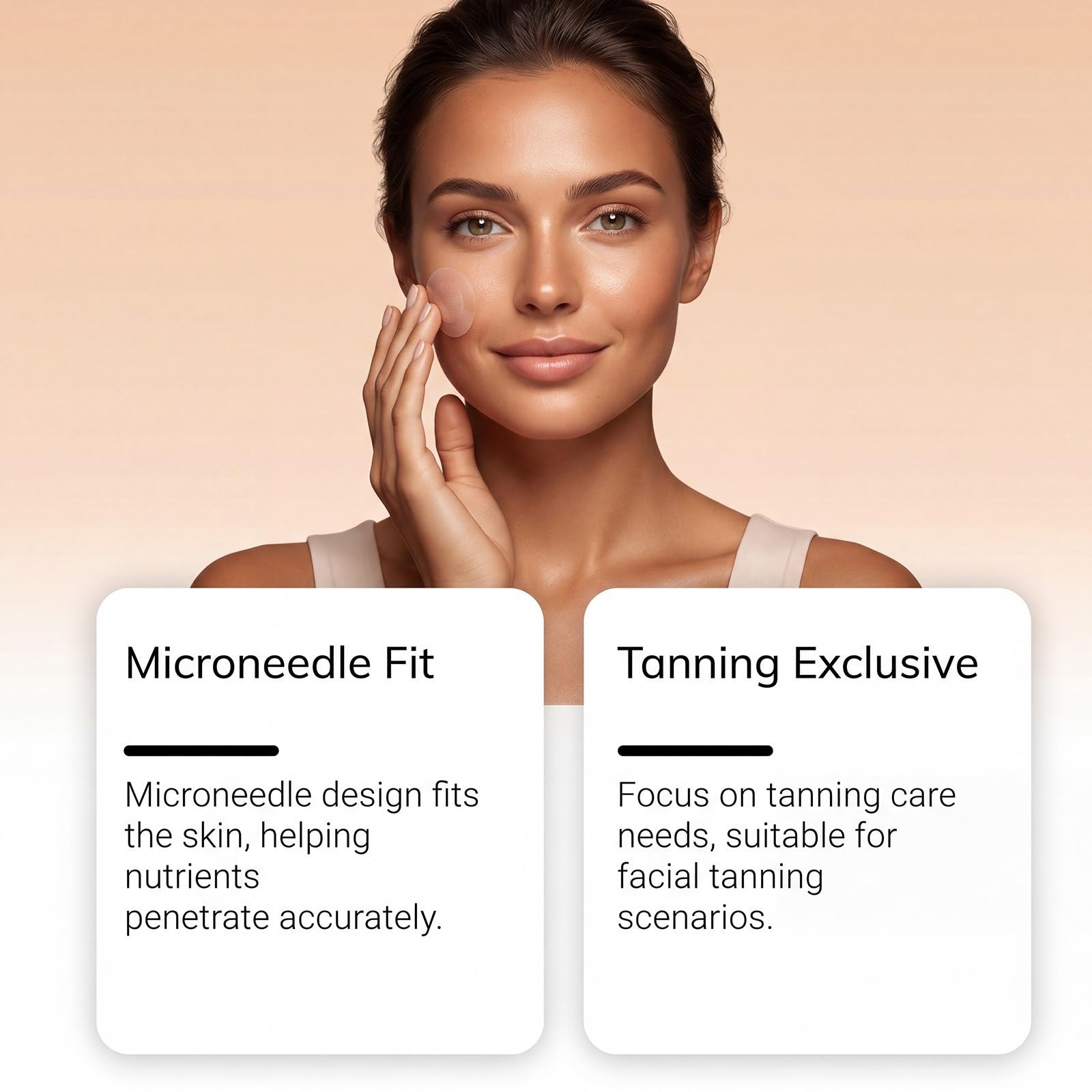 7 sztuk plastrów Microdart samoopalenizny, Sun-Free Glow Micro-Needle Sunless