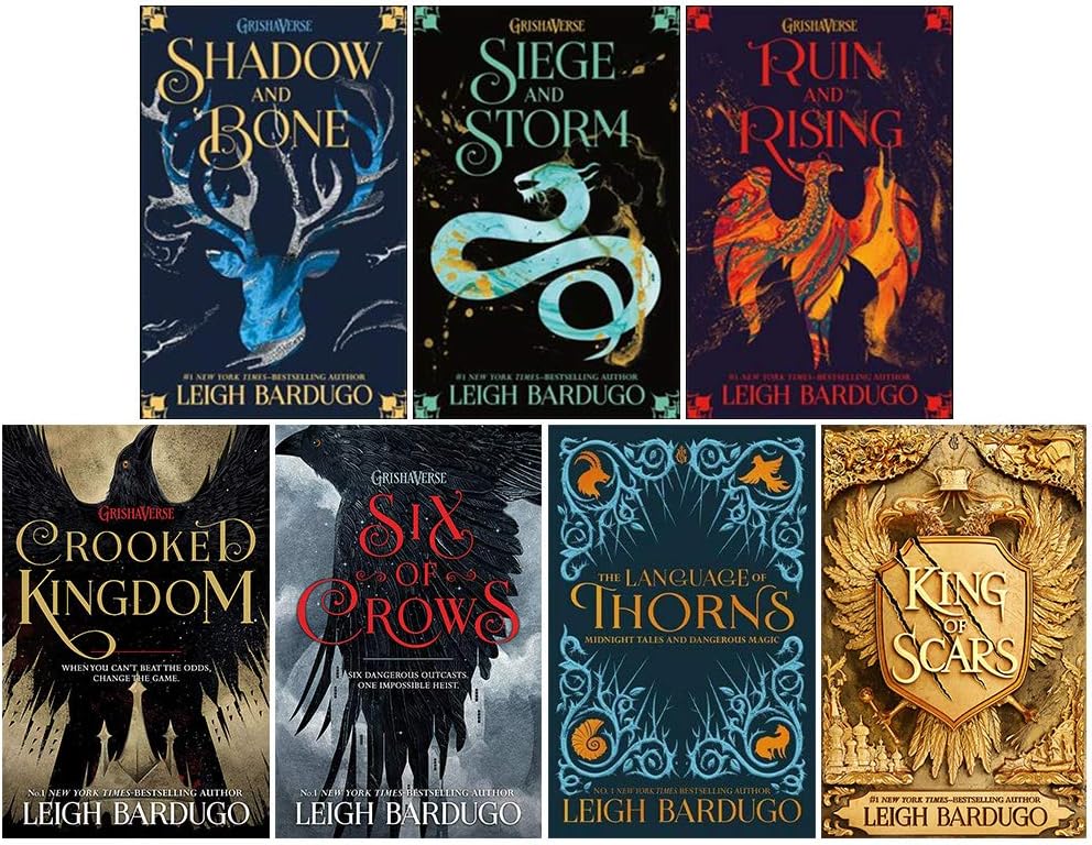 Leigh Bardugo Grisha Series 7 Books Collection Set