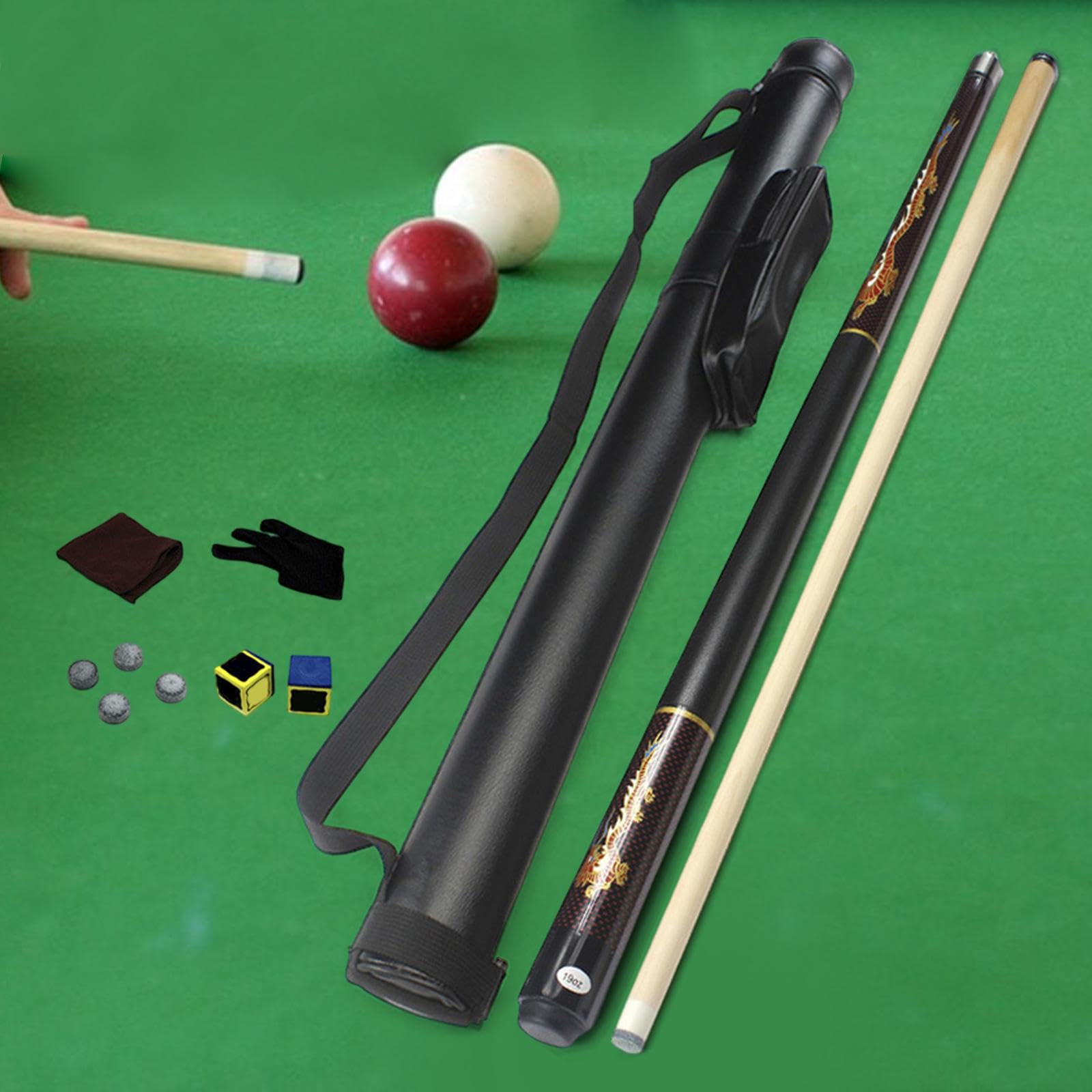 Amazon | プールキュー 57インチ プールキュースティック ホワイト