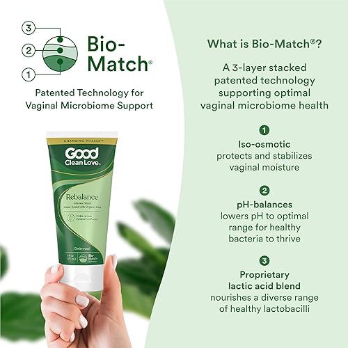 Miniatura 3 de Good Clean Love Rebalance Lavado Íntimo Femenino, Limpiador a Base de Agua con pH Equilibrado e Hidratante con Aloe Vera Orgánico e Ingredientes