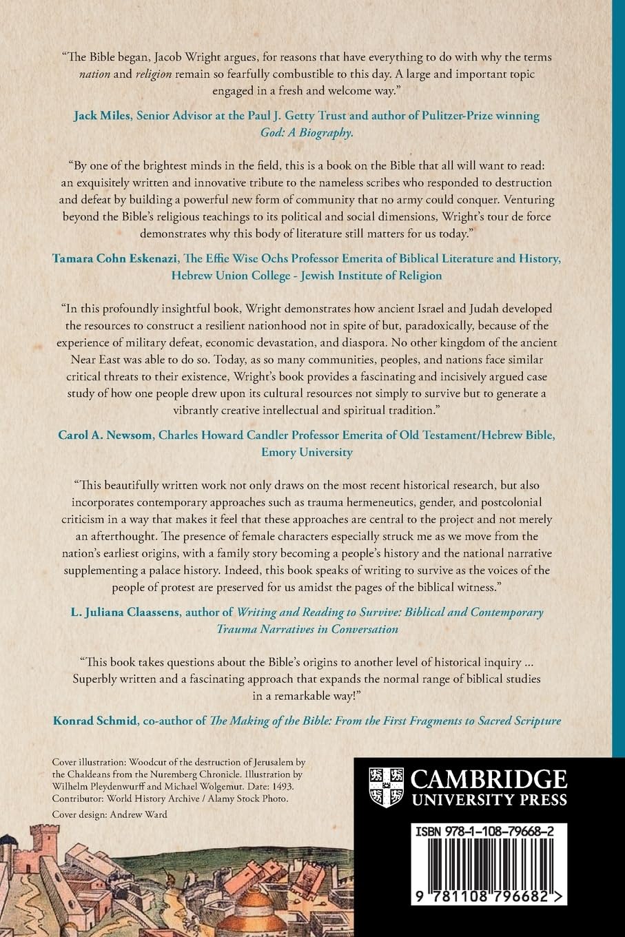 Why the Bible Began: An Alternative History of Scripture and its Origins