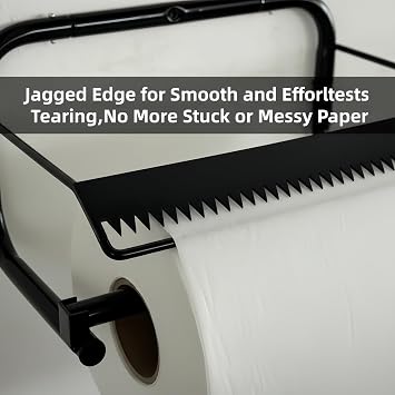 Jumbo Roll Shop Paper Towel Holder, Wiper Dispenser