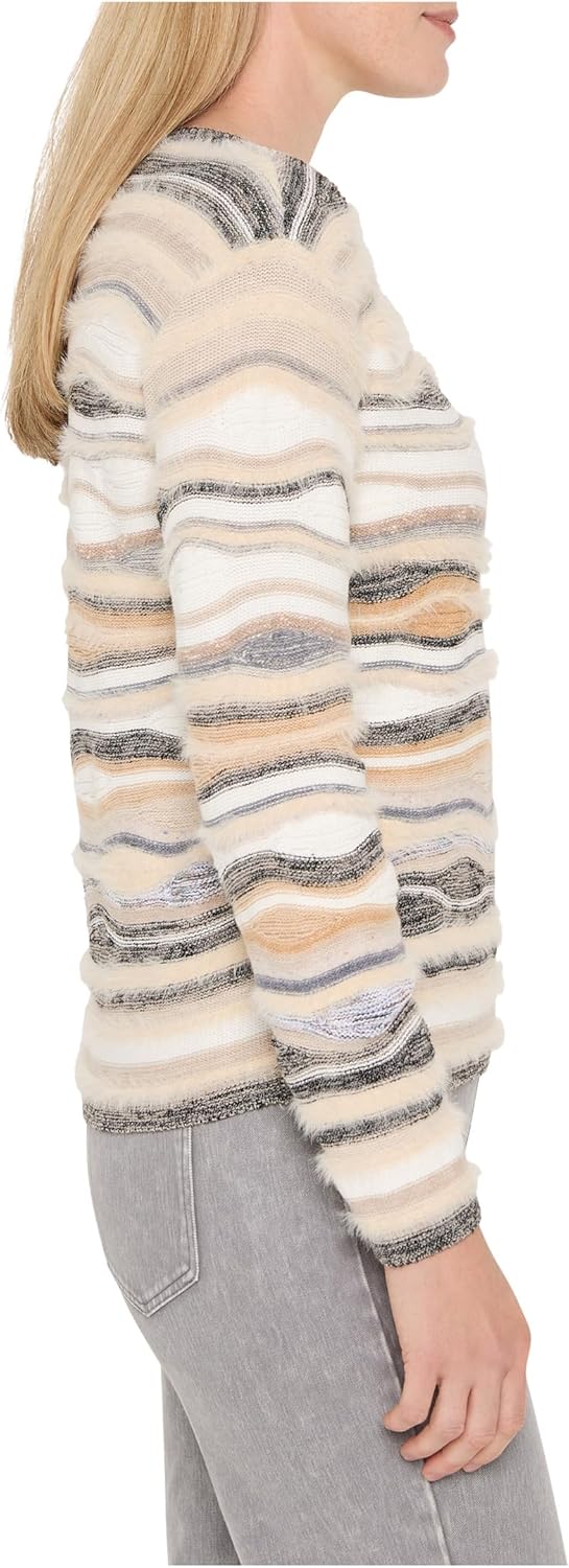 NIC+Zoe Women's Petite Odyssey Mix Sweater