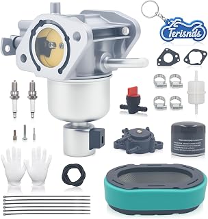 16-853-19S Carburetor Replacement for Kohler KT725 KT730 KT735 KT740 KT745 7000 Series Engines with Oil Filter Air Filter Fuel Pump, 16 853 19S 32-853-67-S 32-853-63S carb