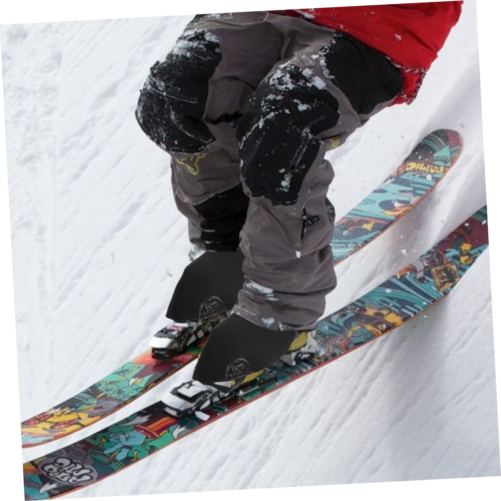 Holibanna Convenient Boots Covers for Skiing Hiking Overshoes Freeze Protection Ski Shoes Covers
