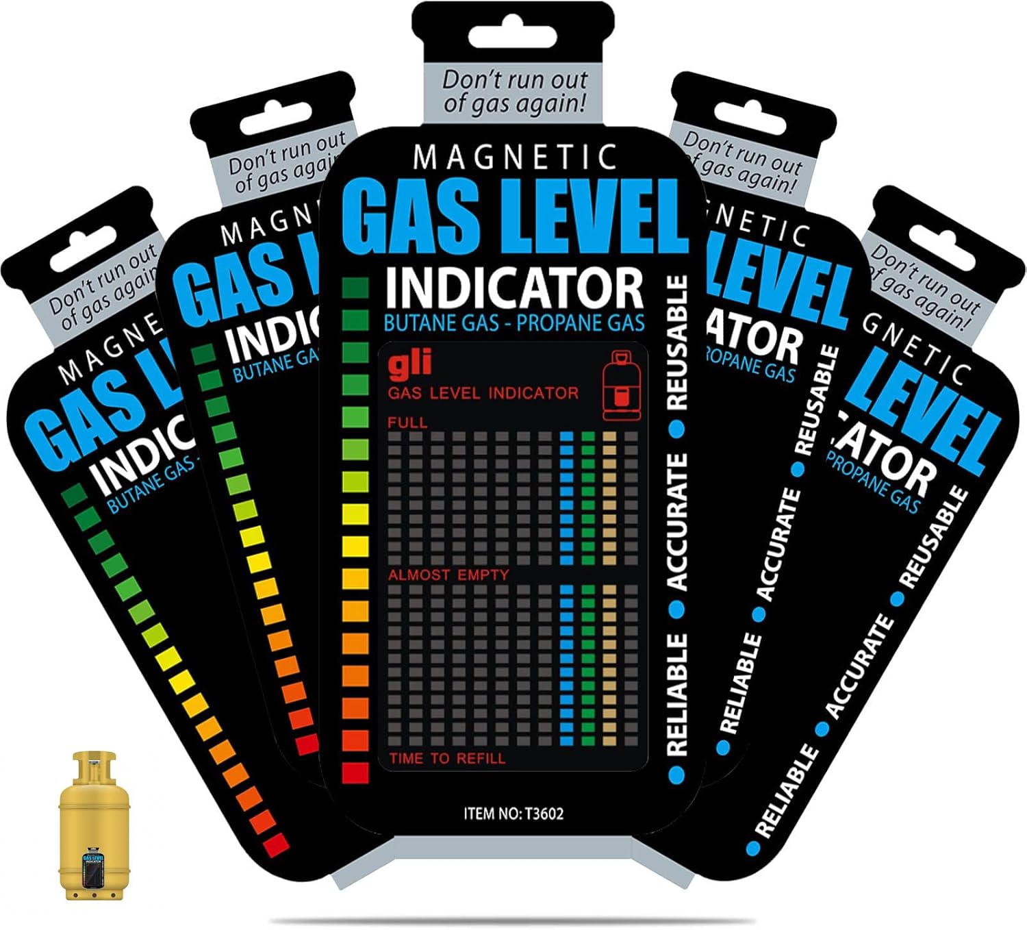 Cadeaux4U Gas Level Indicator Gauge Reusable
