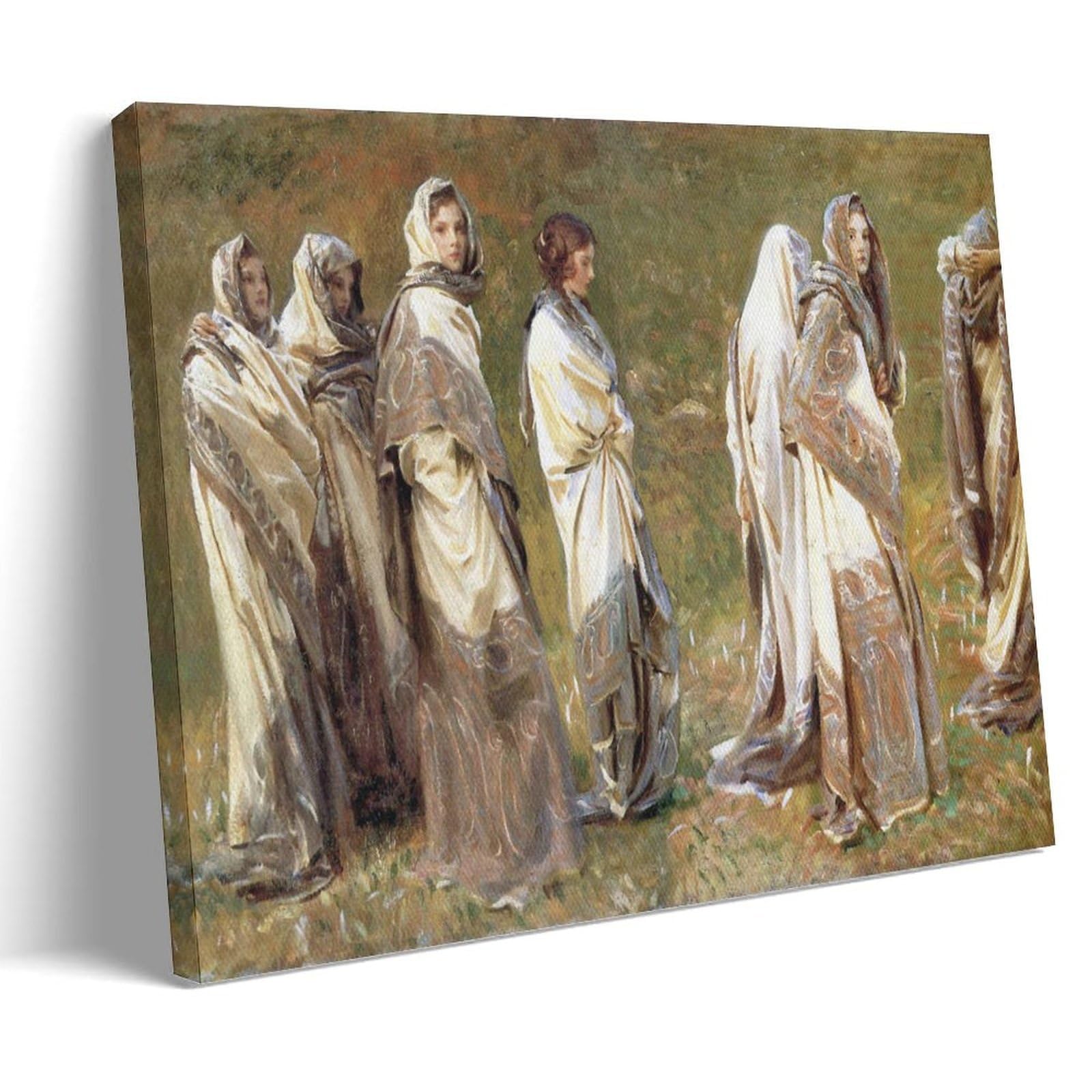 Cashmere Painting John Singer Sargent Poster Decorative Painting Print Picture Canvas Wall Art Bedroom Office Living Room Decoration 12x18inch(30x45cm)