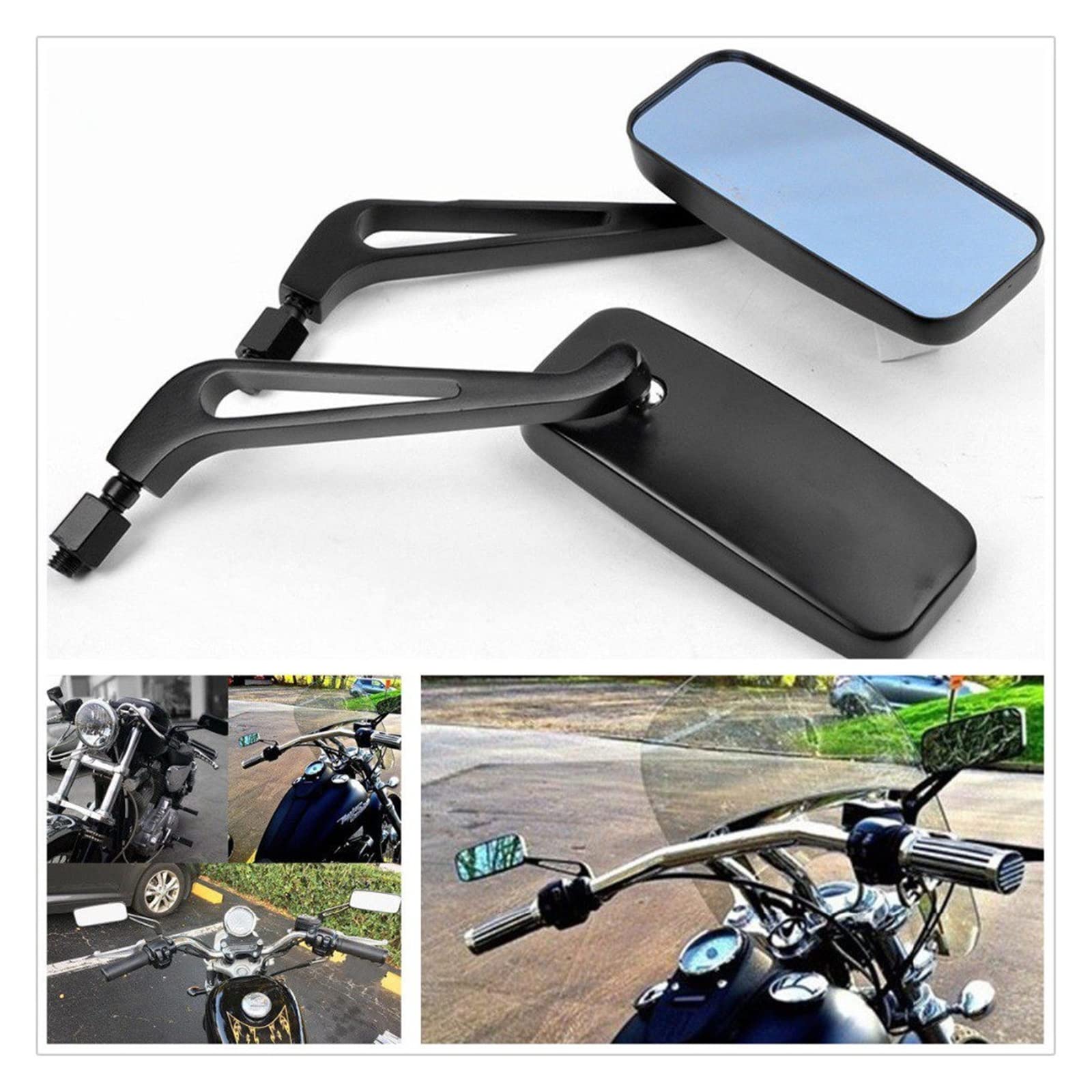 Amazon | サイドミラー ハーレーのオートバイの付属品のバイクの