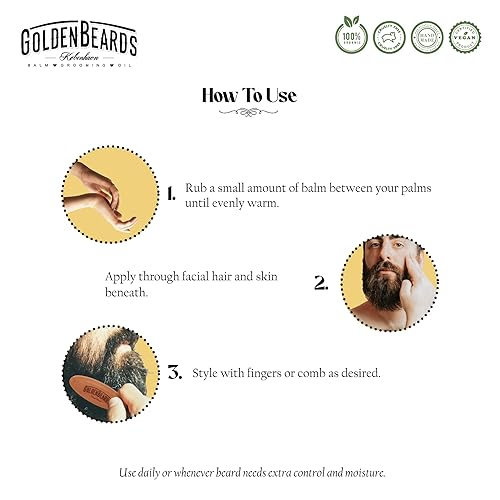 Miniatura 7 de Bálsamo orgánico para barba -Big Sur - 60ML - 100% natural  Aceite de jojoba y argán y albaricoque, pachulí, lima y lavanda, todos nuestros