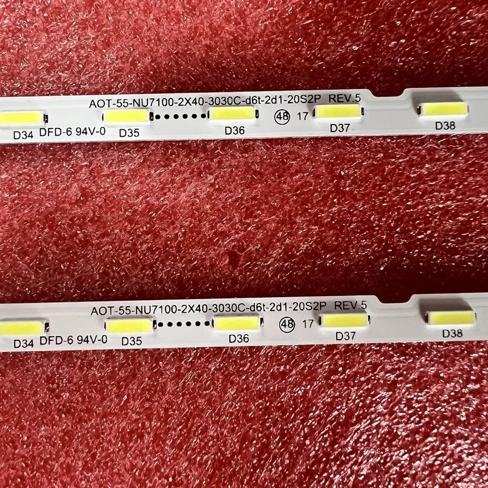 Tira Luminosa Tv Tira Retroiluminación LED Para UE55NU7090S UE55NU7090U UE55NU7025K UE55NU7022K UE55NU7020W UE55NU6025K UE55RU7100K UE55RU7375U
