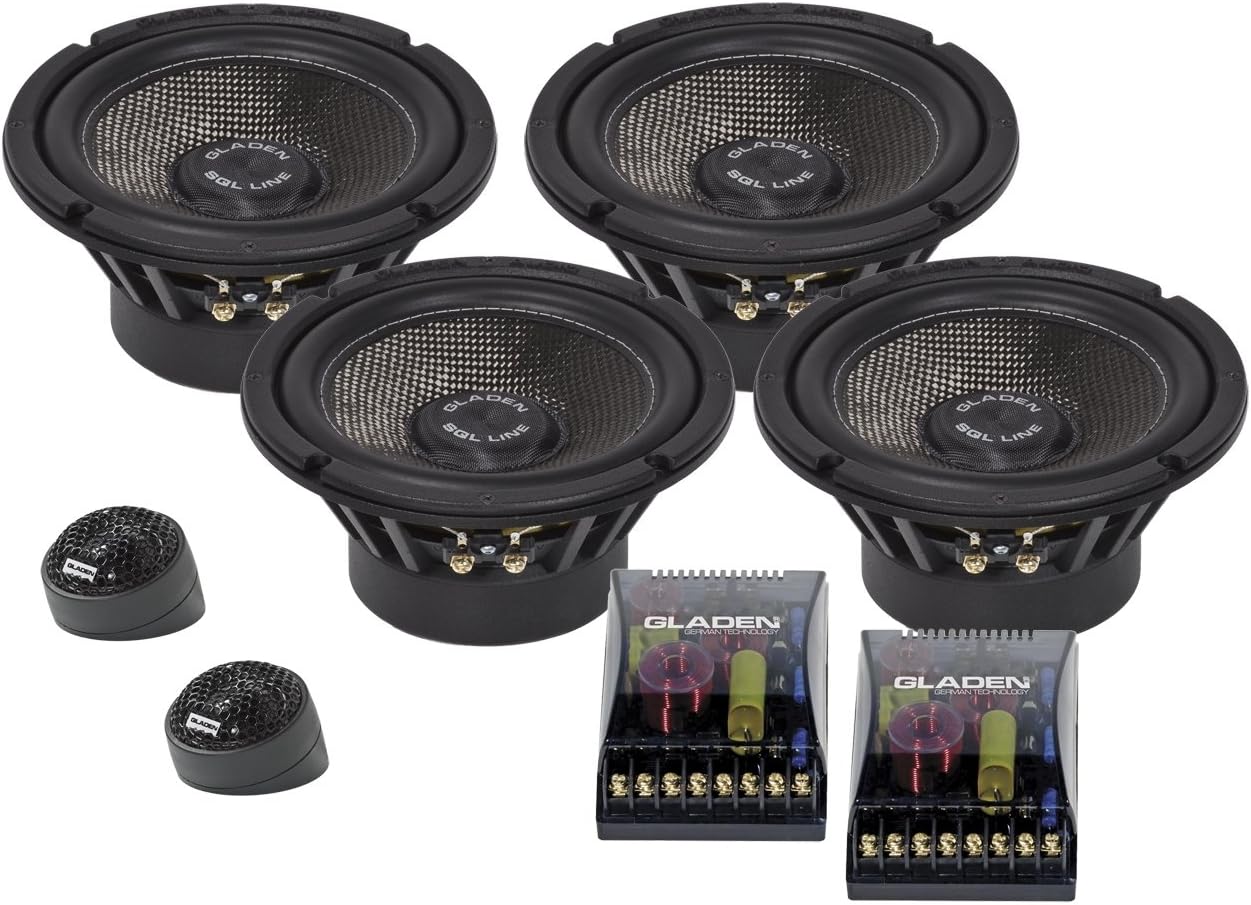 Gladen SQL 165 DUAL - 2-Way Speaker System 16.5 cm