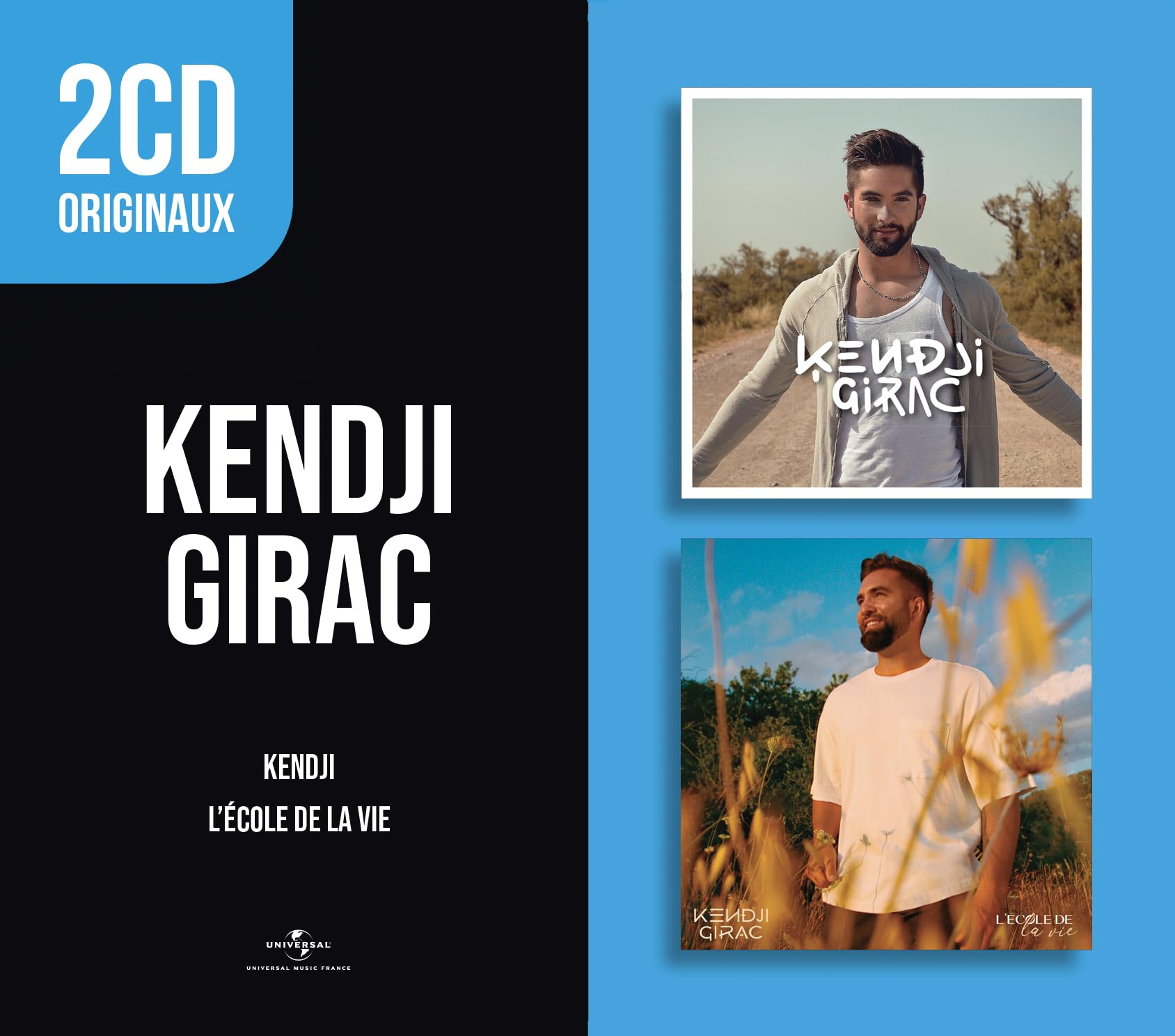 2 CD Originaux : L'école de la vie / Kendji