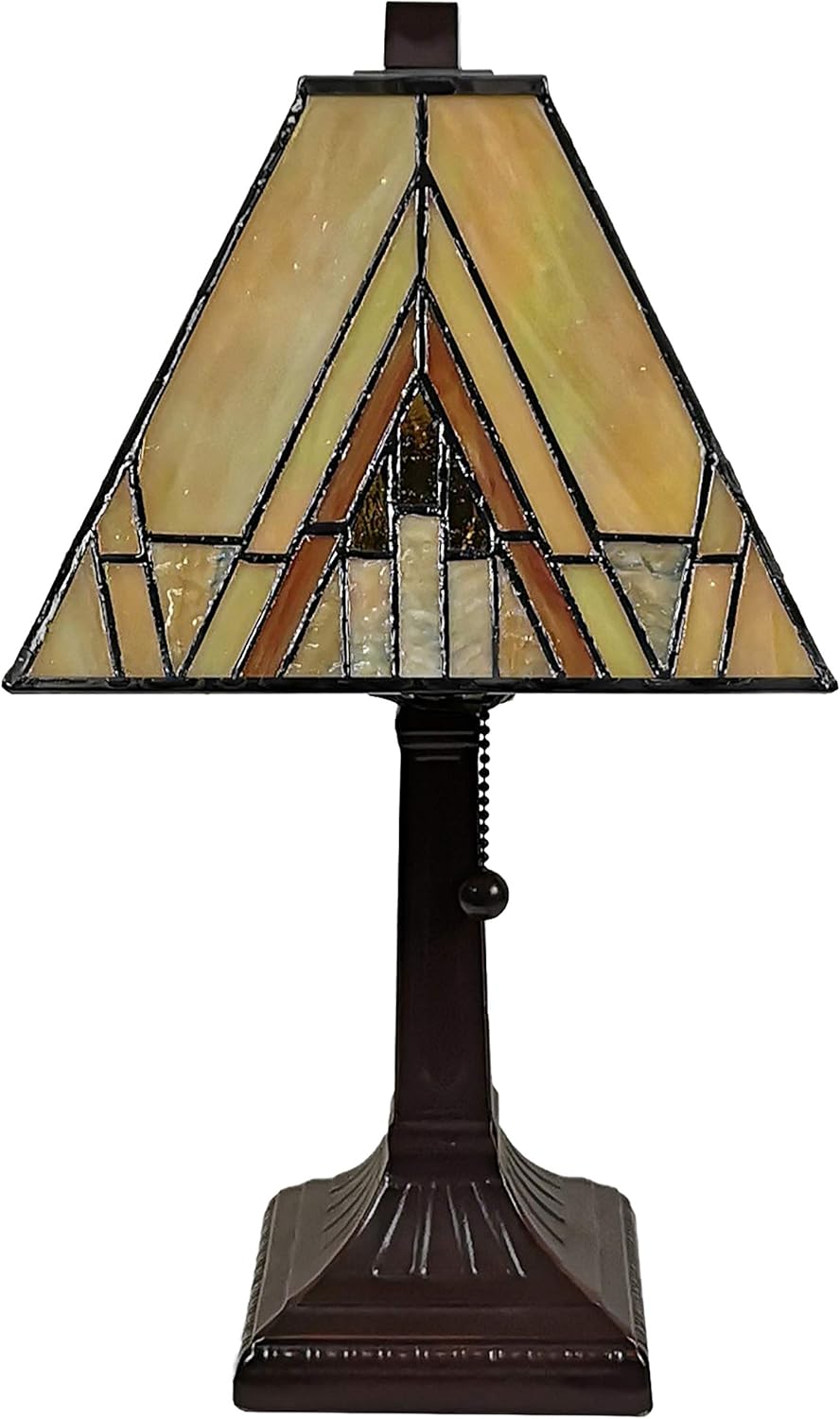 60% Off Discount Amora Lighting AM362TL08 Tiffany lamp, Brown, Ivory, Yellow Get Special Price Amora Lighting AM362TL08 Tiffany lamp, Brown, Ivory, Yellow